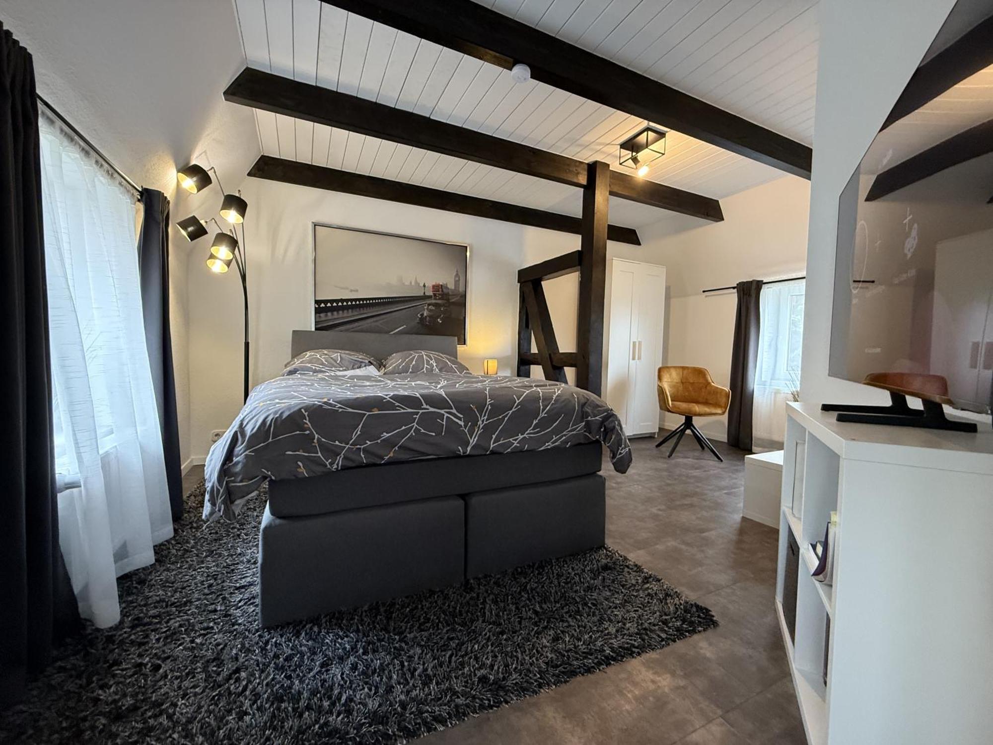 Fachwerkhaus Mit 2 Getrennten Schlafzimmern, Wohnzimmer Und Kueche Бюккебург Экстерьер фото