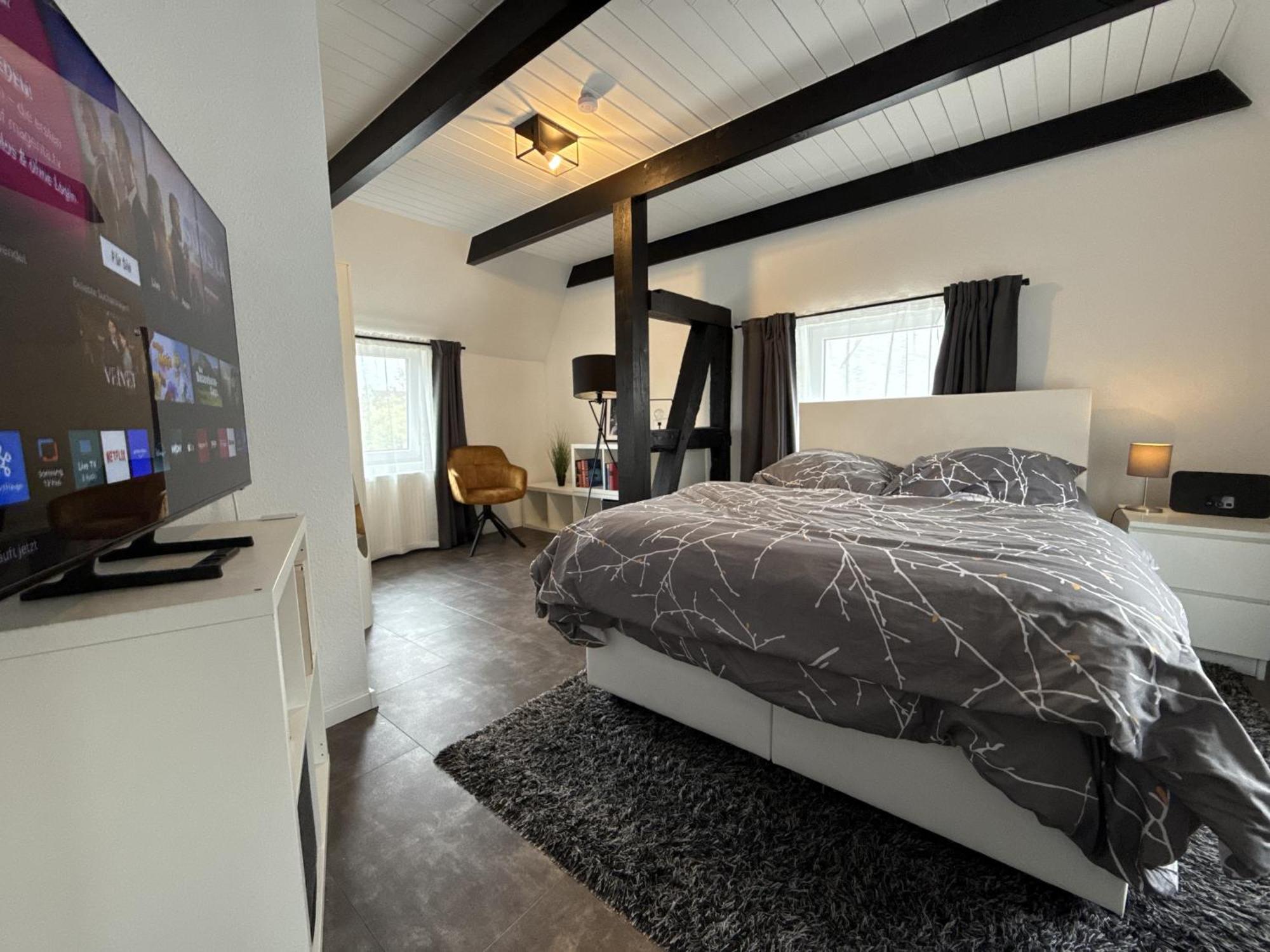 Fachwerkhaus Mit 2 Getrennten Schlafzimmern, Wohnzimmer Und Kueche Бюккебург Экстерьер фото